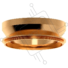 Насадка для корпуса светильника N8909 PYG золото желтое полированное D85*H30mm Out25mm GX53