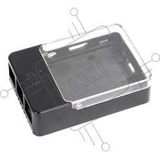 Корпус ACD RA175 Black Case w/Sense Hat hole for Raspberry Pi 3 B (CBPIHAT-BLK)