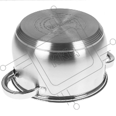 Набор посуды WEBBER BE-614/6 из нерж.стали 6 пр. 2,1 л, 2,9 л, 3,9 л со стеклянными крышками В наборе 6 предметов: кастрюля со стеклянной крышкой 16х10,5 см; 2,1 л кастрюля со стеклянной крышкой 18х11,5 см; 2,9 л кастрюля со стеклянной крышкой 20х12,5 см; 3,9 л Толщина стали 0,5 мм