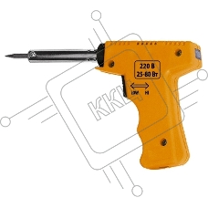 Паяльник SPARTA 913065 пистолет с регулировкой мощности 25-80Вт 220в