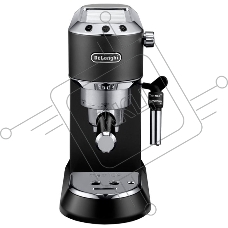 Кофеваркa рожковая DeLonghi EC 685 BK черный, исп. кофе - молотый/чалды, 1.1 л, 1350 Вт, 15 Бар.