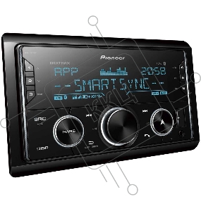 Автомагнитола PIONEER MVH-S620BT 2020 4x50Вт MOSFET, MP3/USB . Поддержка Android, Поддержка iPhone,  2 x Bluetooth, Pioneer Smart Sync,  FLAC (96 кГц/24 бит), Встроенный звуковой процессор (DSP), 3 RCA, Функция Караоке, Dynamic Bass Enhancer, RGB подсветк