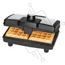 Вафельница Clatronic WA 3606 schwarz-inox