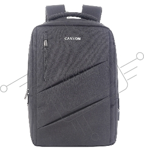 Рюкзак CANYON BPE-5, Laptop backpack for 15.6 inchProduct spec/size(mm): 400MM x300MM x 120MM(+60MM)Grey, Canyon LogoEXTERIOR materials:100% PolyesterInner materials:100% Polyestermax weigh