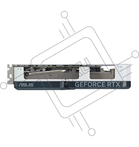 Видеокарта Asus DUAL-RTX4060-O8G-WHITE NVIDIA GeForce RTX 4060 8192Mb PCI-E 4.0 128 GDDR6 2505/17000 HDMIx1 DPx3 HDCP Ret