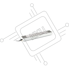 Блок питания для светодиодной ленты пылевлагозащищенный GAUSS 30W 12V IP67