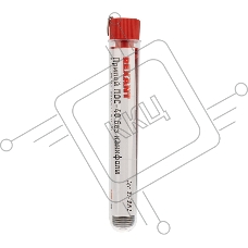 Припой без канифоли ПОС-40 REXANT, 10 г, Ø1.0 мм, (олово 40%, свинец 60%), колба