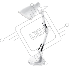 Светильник KD-331 C01 настол. 230В 40Вт E27 бел. Camelion 12790