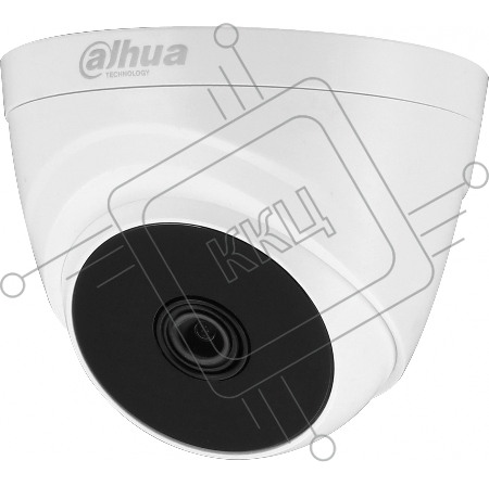 Камера видеонаблюдения аналоговая Dahua DH-HAC-T1A21P-0280B 2.8-2.8мм цв.