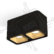 Светильник Ambrella Light XS7851004 SBK/SGD черный песок/золото песок MR16 GU5.3 (C7851, N7704)