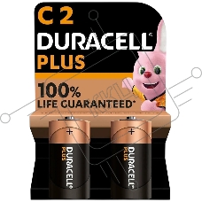 Батарейки Duracell 5014433 С алкалиновые 1,5v 2 шт. LR14-2BL PLUS