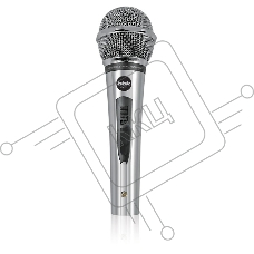 Микрофон проводной BBK CM131 5м серебристый
