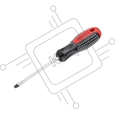 Отвертка MATRIX 11423fusion sl6.0х100мм crv 3х компонентная рукоятка ''anti slip''