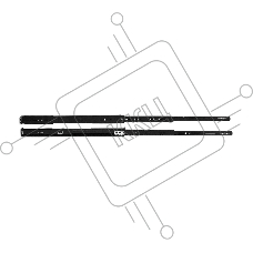 Рельсы Exegate RK-900/RK-650-26