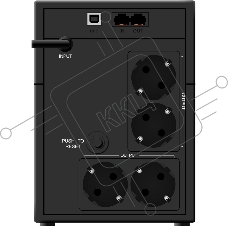 Источник бесперебойного питания Ippon Back Basic 1200 LCD Euro 720Вт 1200ВА черный