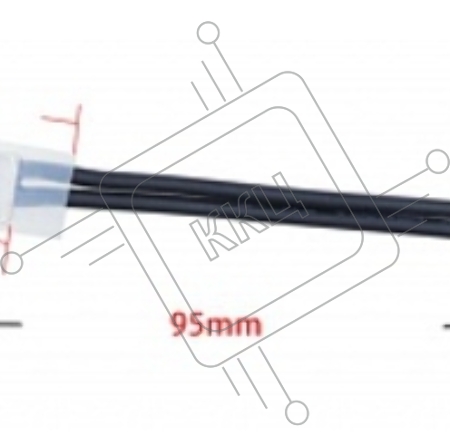 Термостат биметаллический KSD9700 5А/95 С нормально разомкнутый