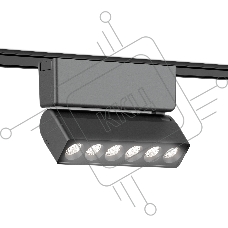 Светильник трековый светодиодный GV1469 BK черный IP20 6W 4200K 48V 24° 122*26*80