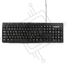 Клавиатура Гарнизон GKM-125, USB, черный, 13 доп. клавиш