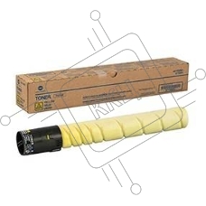 Картридж лазерный Konica-Minolta TN-221Y желтый, для bizhub C227/C287
