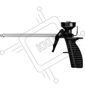 Пистолет для монтажной пены DEXX MIX, пластиковый  корпус