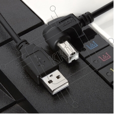 Кабель Greenconnect 1.0m USB 2.0, AM/BM угловой, черный, 28/28 AWG, экран, армированный, морозостойкий, GCR-UPC3M2-BB2S-1.0m Greenconnect Кабель 1.0m USB 2.0, AM/BM угловой, черный, 28/28 AWG, экран, армированный, морозостойкий, GCR-UPC3M2-BB2S-1.0m