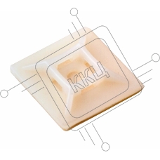 Площадка под винт самоклеящаяся Rexant 28х28 мм, белая, упаковка 100 шт.