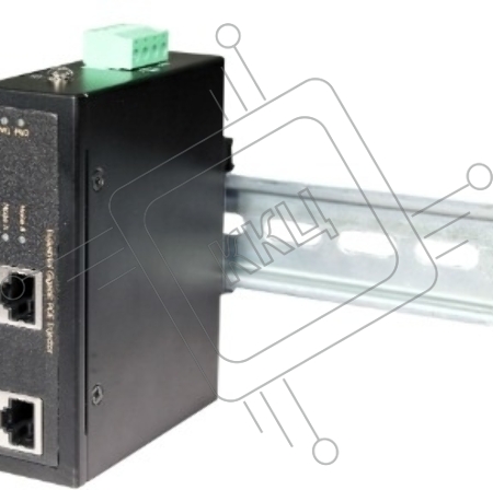 Промышленный гигабитный OSNOVO  PoE-инжектор, до 30W, IEEE 802.3af/at, питание DC48-56V