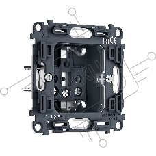 PR141 Механизм электрической розетки 16A-250V с/з на винтовых зажимах QUANT PRO