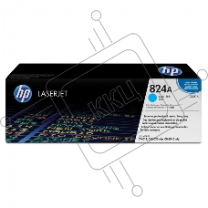 Картридж лазерный HP CB381A голубой Color LJ CP6015/CM6030mfp/CM6040mfp (21000 стр.)