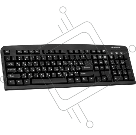 Клавиатура DEFENDER Element HB-520 USB B Черный 45522