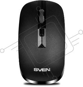 Мышь SVEN RX-260W чёрная (2,4 GHz, 3+1кл. 800/1200/1600DPI, блист.) беспроводная