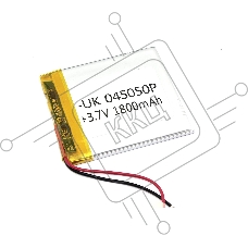 Аккумулятор Li-Pol (батарея) 4*50*50мм 2pin 3.7V/1800mAh