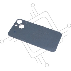 Задняя крышка (стекло) для Apple iPhone 13 Mini красная