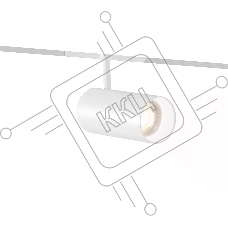 Трековый акцентный светильник Ambrella light GL4420 WH белый IP20 15W 3CCT 3000-6000K SMART 48V 24° D55*120