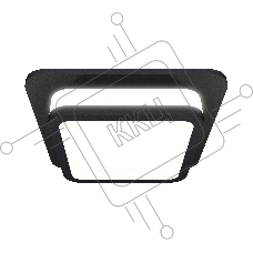 Комплект встраиваемого светильника Ambrella light XC7902012 SBK/FR черный песок/белый матовый MR16 GU5.3 (C7902, N7751)