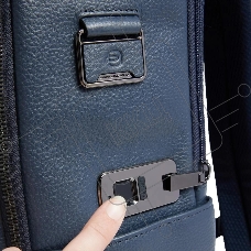 Рюкзак мужской Piquadro Modus CA7106MOS/BLU синий натур.кожа