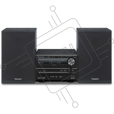 Микросистема Panasonic SC-PM250EE-K черный 20Вт/CD/CDRW/FM/USB/BT