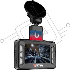 Видеорегистратор с радар-детектором Artway MD-108 GPS черный