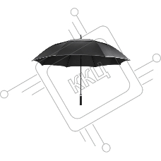 Зонт NINETYGO Double-layer Windproof Golf Automatic Umbrella, автомат, черный