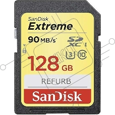 Флеш карта SD 128Gb SanDisk SDXC Class 10 V30 UHS-I U3 Extreme 180MB/s Флеш карта SD 128Gb SanDisk SDXC Class 10 V30 UHS-I U3 Extreme 180MB/s