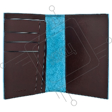 Обложка для паспорта Piquadro Blue Square PP1660B2/MO коричневый натур.кожа