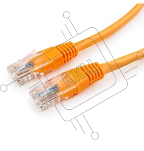Патч-корд UTP Cablexpert PP12-1.1.5M/O кат.5e, 1.5 м, литой, многожильный (оранжевый)