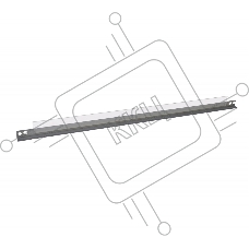 Дозирующее лезвие HP LJ 1010/1012/1015/2035/3015/3020MFP/3030MFP/1022/1020/1018/3050/3052/3055 ProfiLine