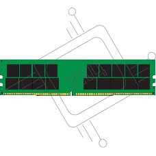 Оперативная память Kingston Server Premier, DDR4, 64Gb (2x32 Gb), 3200 MHz, CL22, ECC, RDIMM