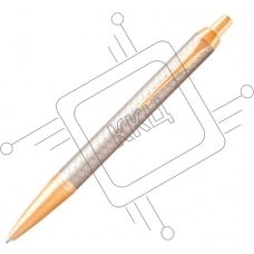 Ручка шариковая Parker IM Premium K323 (CW1931687) Grey GT M син. черн. подар.кор.