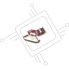 Плата с диодами для Asus G731GU LED правая