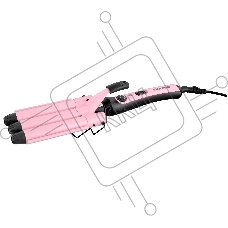 Щипцы Starwind SHC7015 130Вт макс.темп.:210С покрытие:керамико-турмалиновое черный