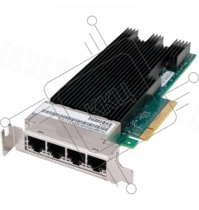 Сетевая карта Intel® Ethernet Converged Network Adapter X710-T4L Quad-port 10GbE/5GbE/2.5GbE/1GbE/100Mb, RJ45, PCI-E x8, iSCSI, NFS,VMDq, VXLAN, GENEVE, NVGRE, MPLS, and VXLAN-GPE