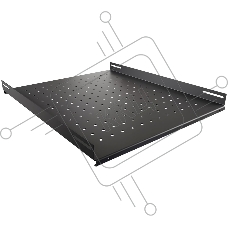 Полка стационарная NTSS NTSS-FS-H-600-BL 1U нагр.:100кг. 19