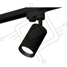 Светильник Ambrella light XT6323003 SBK/PBK черный песок/черный полированный MR16 GU5.3 (A2521, C6323, N6103)